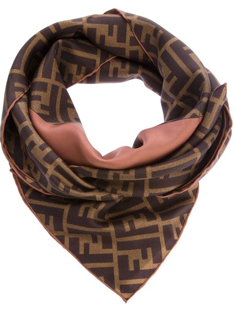 fendi silk scarf price|fendi scarf women sale.